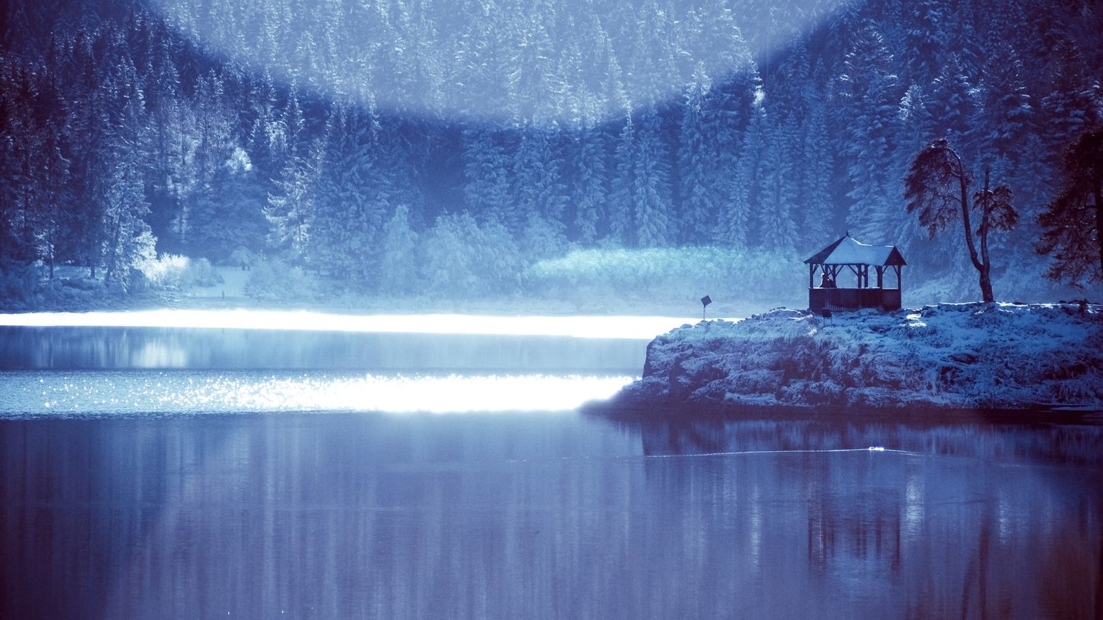 1600x900 Winter Snow Desktop Wallpaper HD 49787 - Dongxue Series - Landscape