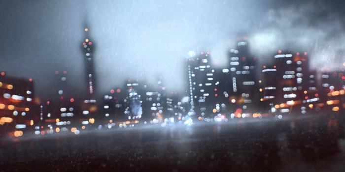 1280x720 [free] BF4: Classic Rain Animated Background Loop