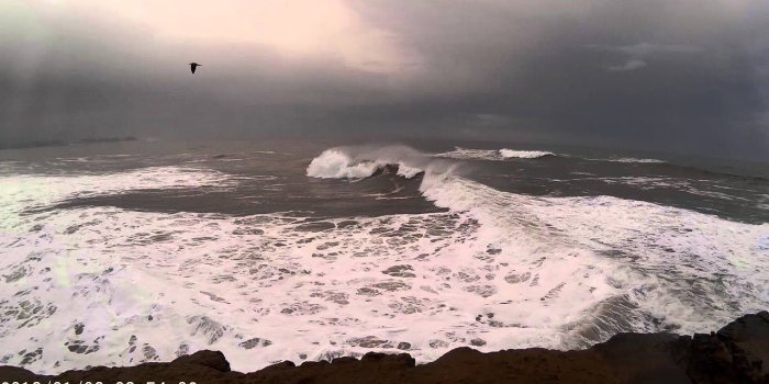 1920x1080 Some of the Big Swell Hitting Santa Cruz