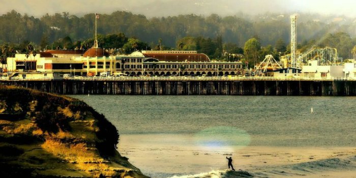 1024x768 Evening Vista Radiance: Santa Cruz Co. Photo Of The Week | Santa