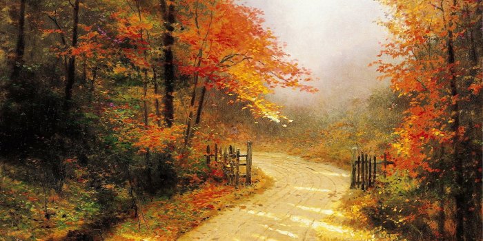 1920x1200 49+] Thomas Kinkade Fall Desktop Wallpaper on WallpaperSafari