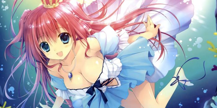 1680x1050 Anime_Girl_Crown_Kawaii - Kawaii Anime Wallpaper (34019285) - Fanpop