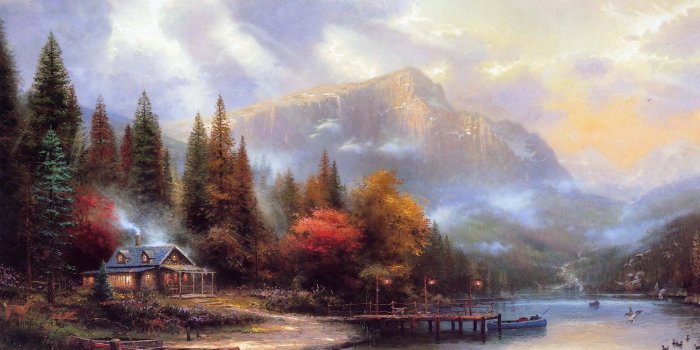1942x1307 Thomas Kinkade Autumn thomas kinkade fall wallpapers | ART--Thomas