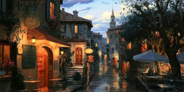 1920x1080 76+ Thomas Kinkade Wallpapers on WallpaperPlay