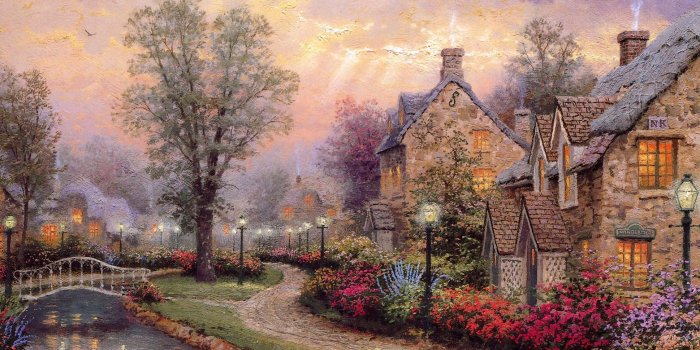 1938x1428 Free Thomas Kinkade Wallpapers For Desktop