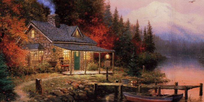 1024x768 Thomas Kinkade Wallpaper For Computer Wallpapersafari - EpicGaming