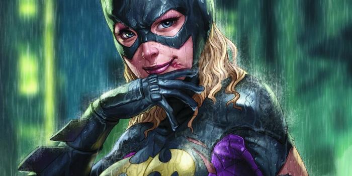 2560x1920 Rainy Day Batgirl HD Wallpaper
