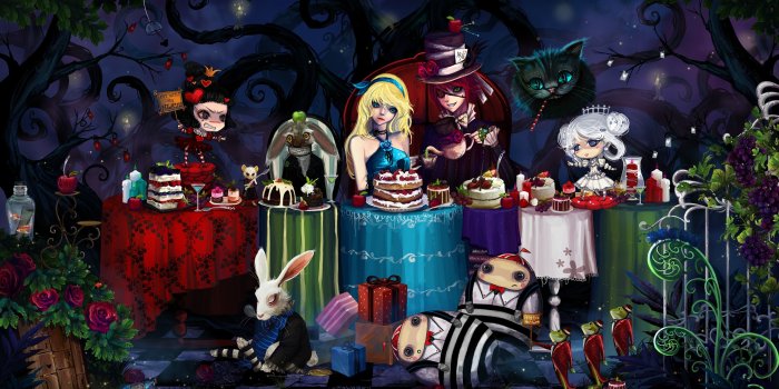 3534x1887 Alice In Wonderland Desktop Backgrounds - Alice In Wonderland