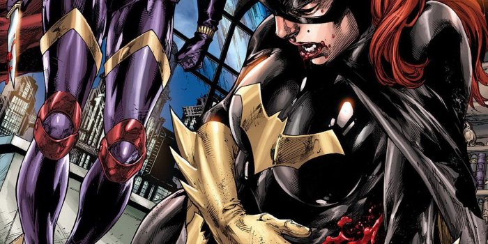 1920x1080 DC Comics, comics, blood, Batgirl, comics girls :: Wallpapers