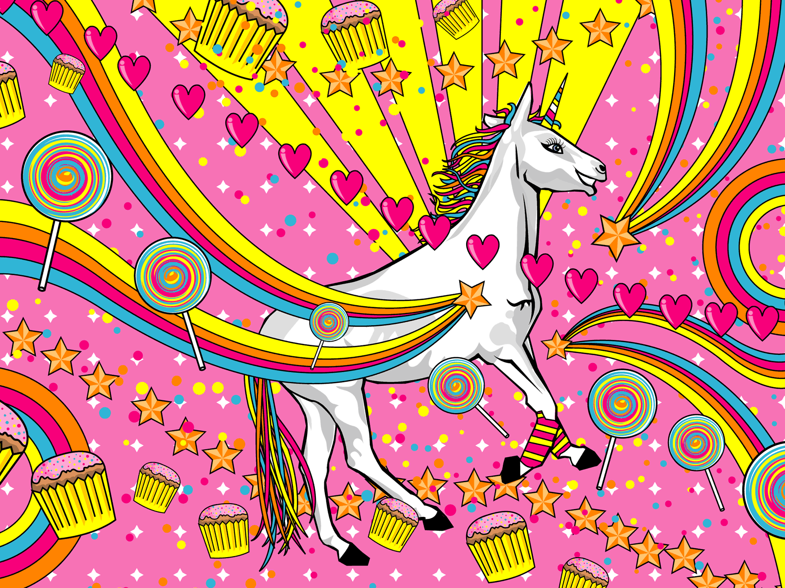 1600x1200 Cute Unicorn Desktop Wallpaper_hd wallpaper_download free wallpaper