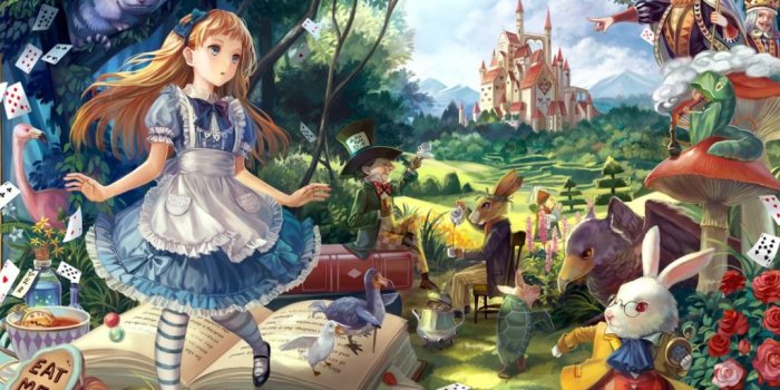 1024x768 Alice in Wonderland Wallpaper - Anime Girls Wallpaper (34976809