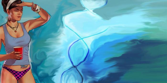 1332x850 Wallpaper Girl, panache, GTA 5 images for desktop, section игры