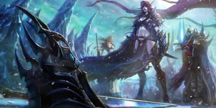 1280x720 Sylvanas Windrunner - World of Warcraft (Wallpaper engine)