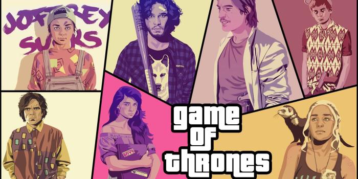 1920x1080 Gta 5 Game Of Thrones Crossover HD Wallpaper | 1920x1080 | ID:41854