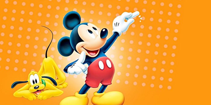 1680x1050 Walt, Disney, Characters, Wallpapers, Pluto, Mickey, Mouse