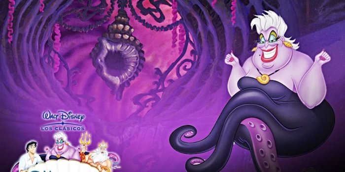 1024x768 Walt Disney Wallpapers - Ursula - Walt Disney Characters Wallpaper