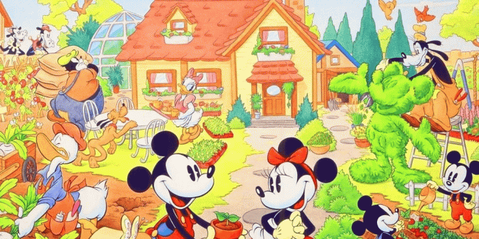 1024x768 Free download Mickey Mouse And Minnie Mouse Desktop Wallpaper