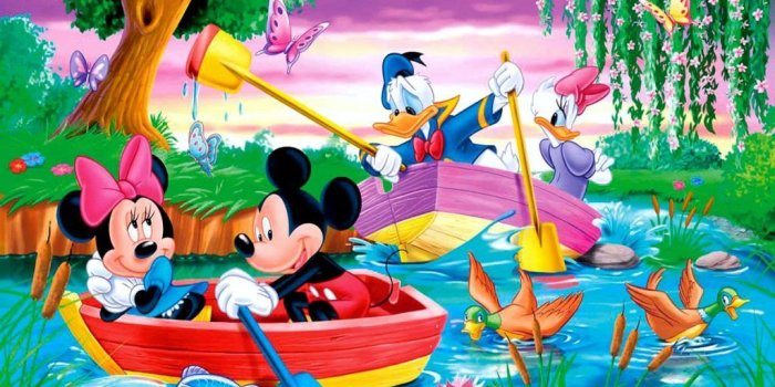 1024x768 Mickey Mouse Spring Wallpaper #4122VZZ, 0.19 Mb - Picserio.com