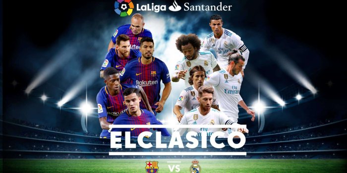 2048x1152 30+] FC Barcelona Vs Real Madrid 2018 Wallpapers on WallpaperSafari