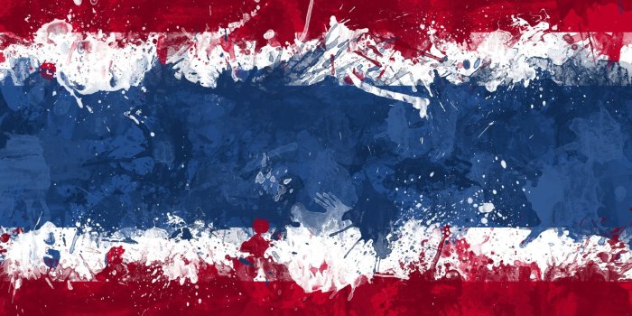 1920x1080 Red, white, and blue painting HD wallpaper | Wallpaper Flare
