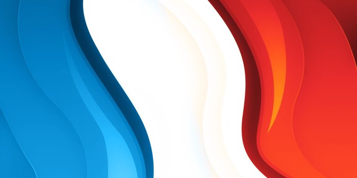 2560x1600 Blue And Red Wallpaper HD