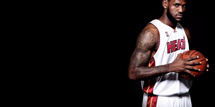 1680x1050 Download wallpaper 1680x1050 lebron james, nba, miami, heat