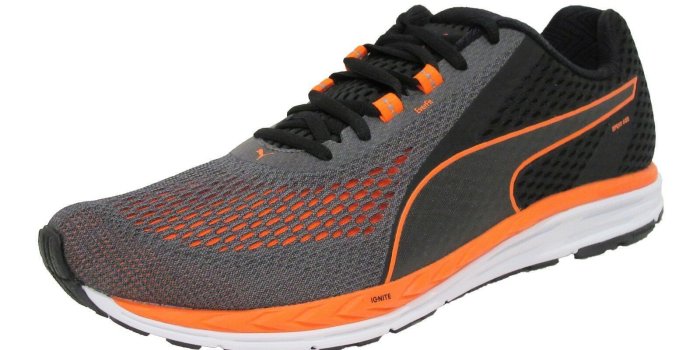 1600x1200 Puma New Men's Speed 500 Ignite 2 Running Shoe Black/Orange