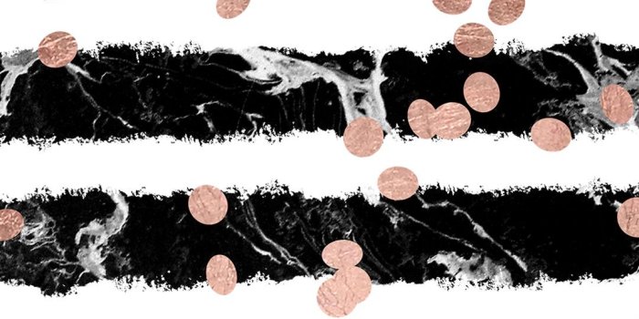 1080x1920 black marble rose gold glitter confetti stripes wallpaper by Audrey