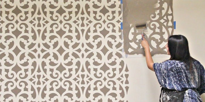 1280x720 Stencils for Painting, Wall Stencils, Floor Stencils, Tile Stencils