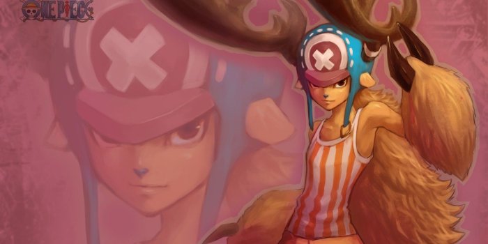 1332x850 Wallpaper hat, boy, art, horns, One Piece, fawn, adorable, Tony Tony