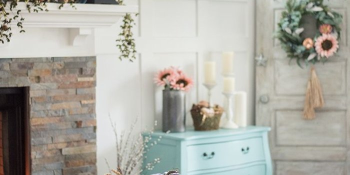 740x1113 Fall 2017 Home Tour: Cheerful Boho Farmhouse Style | The DIY Mommy