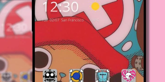 720x1280 Tony Tony Chopper wallpaper theme ONE Piece theme for Android - APK