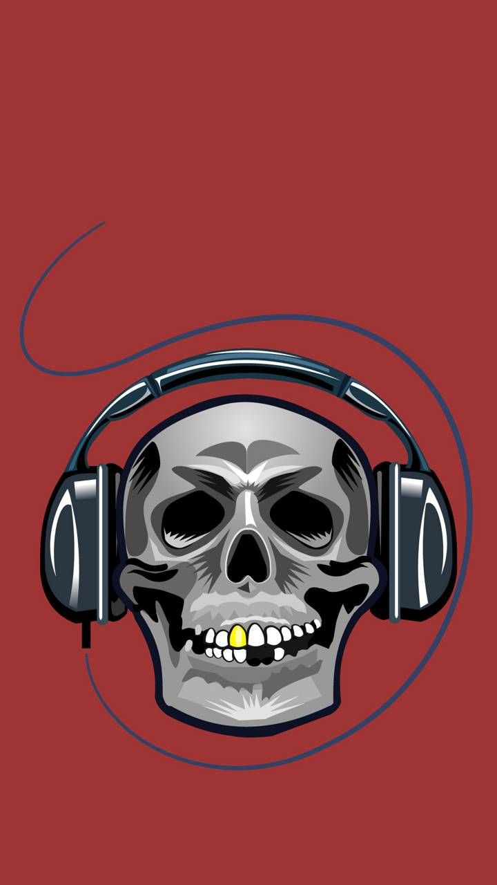 720x1280 Skull Headphones Wallpaper by free2saute - bc - Free on ZEDGE™