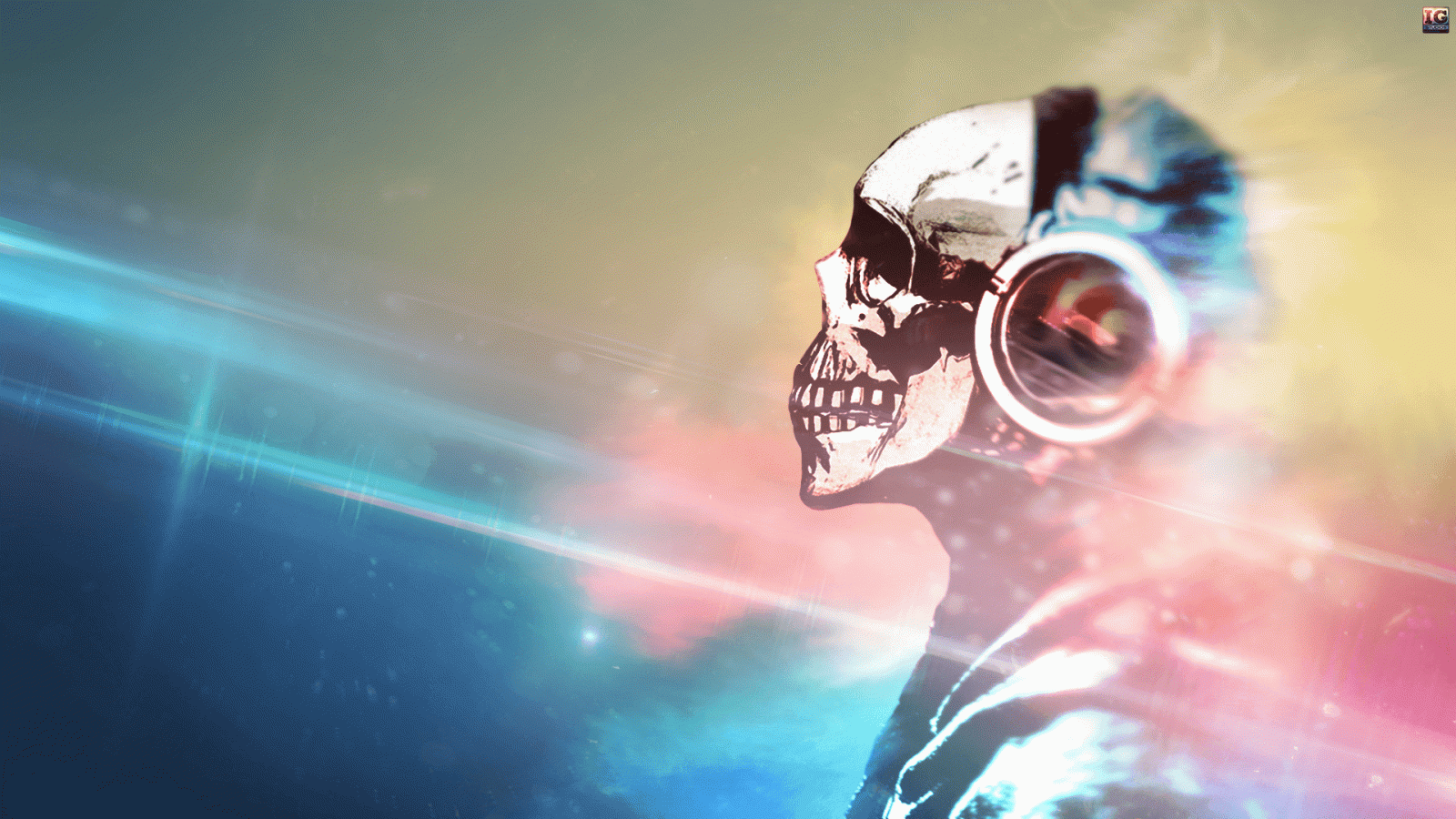 1920x1080 Dark - Skull Music Headphones Wallpaper | I ❤ music in 2019 | Music