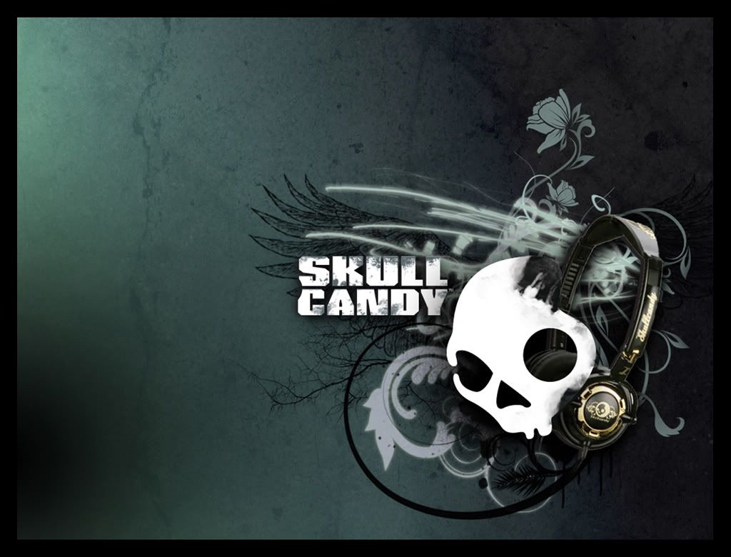 1024x780 Candy Skull Headphones Wallpaper - Wallpapers Browse