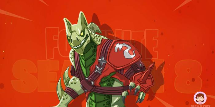 1920x1080 How to draw Hybrid Max | Fortnite Season 8 tutorial - Draw it cute