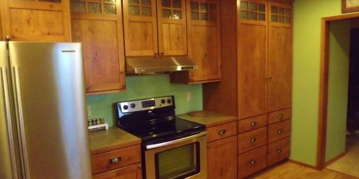 1024x768 Marvelous Mission Style Kitchen Cabinets #3 Craftsman Mission Style