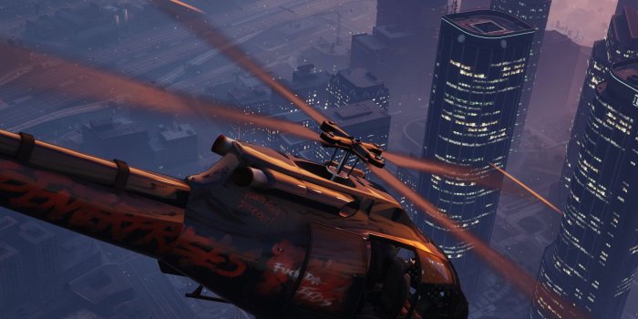 2780x2780 Download wallpaper 2780x2780 grand theft auto v, gta 5, helicopter