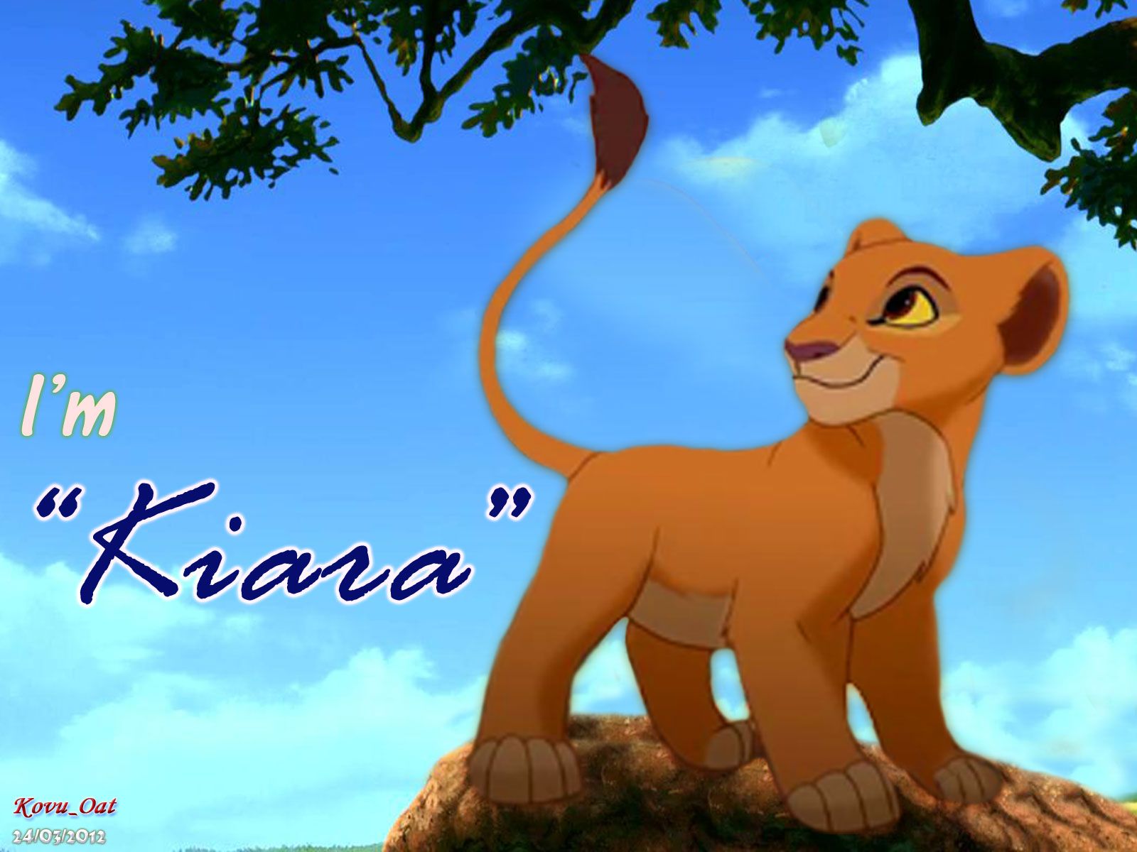1600x1200 Cute Young Kiara Cub Wallpaper Lion King - Kiara Wallpaper (29951077