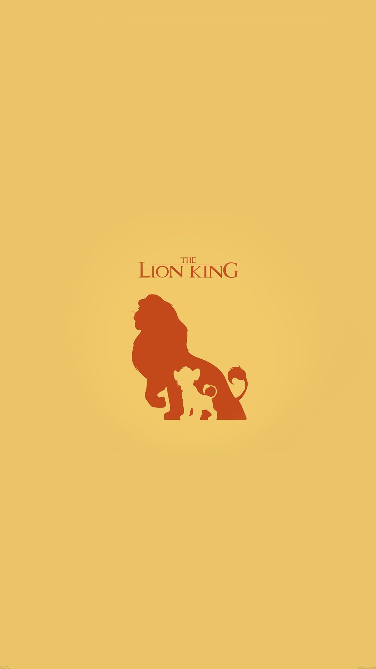 1242x2208 iPhone7papers - af42-the-lion-king-minimal-art