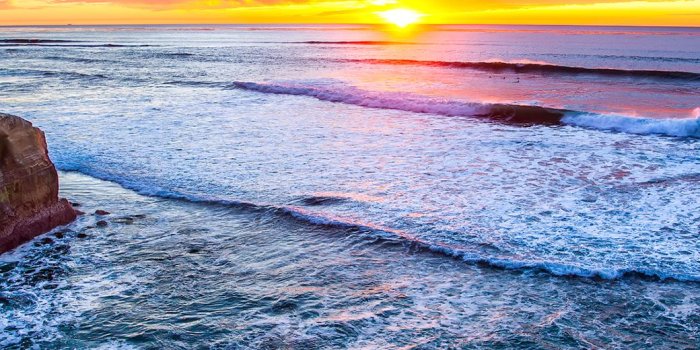 1040x1526 Ocean Sunset in San Diego Wallpaper for iPhone X, 8, 7, 6 - Free