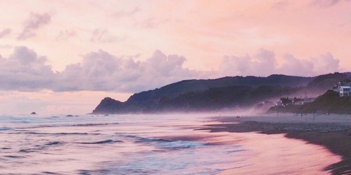 1125x2436 Download Pink Sunset Iphone Wallpaper - Pink Sunset Wallpaper Iphone