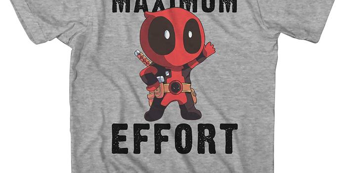 1500x1500 Marvel Deadpool Chibi Maximum Effort Men's T-Shirt