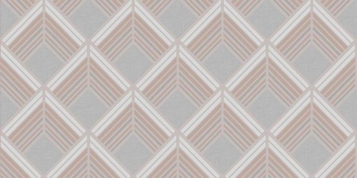 900x900 Graham & Brown Empress 56-sq ft Gray/White/Rose Gold Paper Geometric