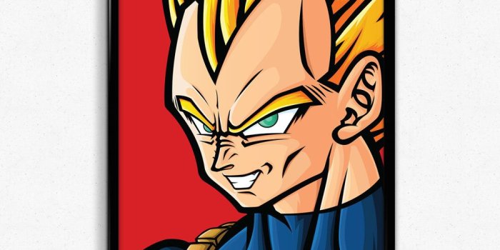 1000x1000 Dragon Ball Z Vegeta Drawing | Free download best Dragon Ball Z