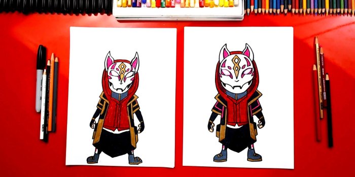1920x1080 How To Draw Drift From Fortnite - Art For Kids Hub -