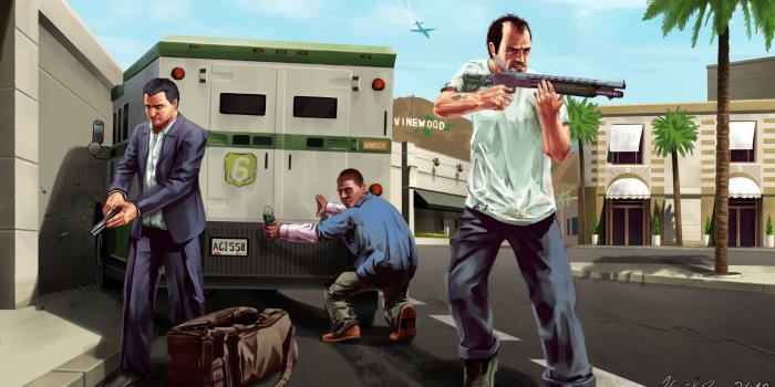 2133x1200 83+ Gta 5 Wallpapers on WallpaperPlay