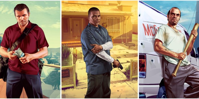 3840x1645 GTA 5 Michael Franklin Trevor Wallpapers - Top Free GTA 5 Michael