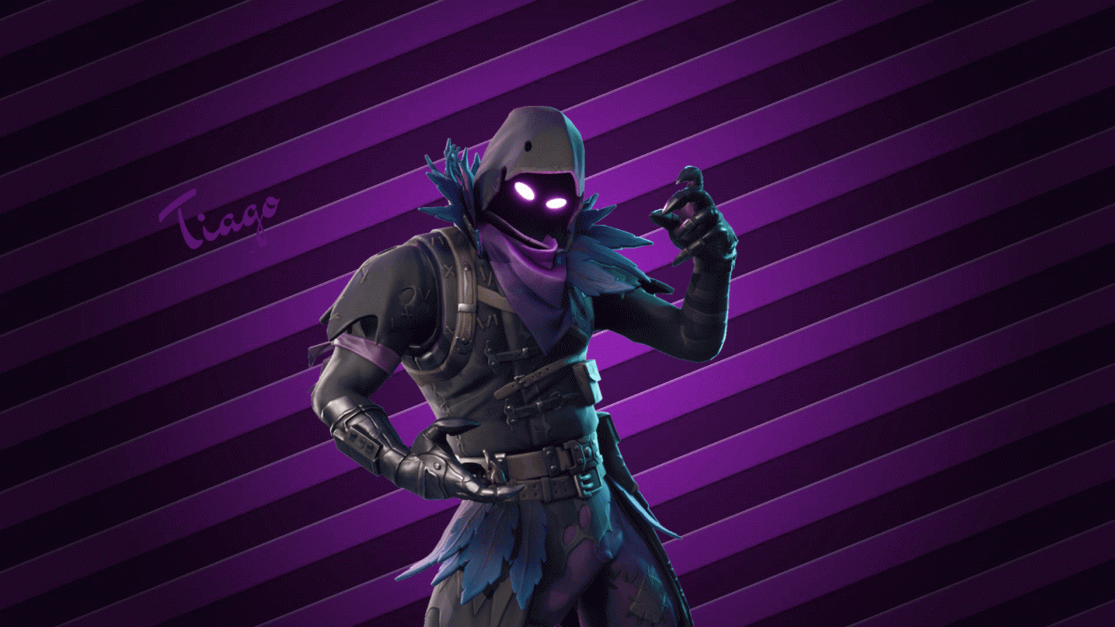 1920x1080 First raven pic made with paint.net : FortNiteBR