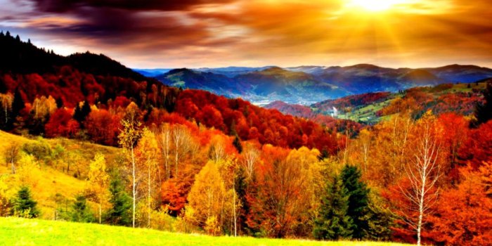 1229x721 Scenic Autumn Desktop Wallpaper | Funny Wallpapers